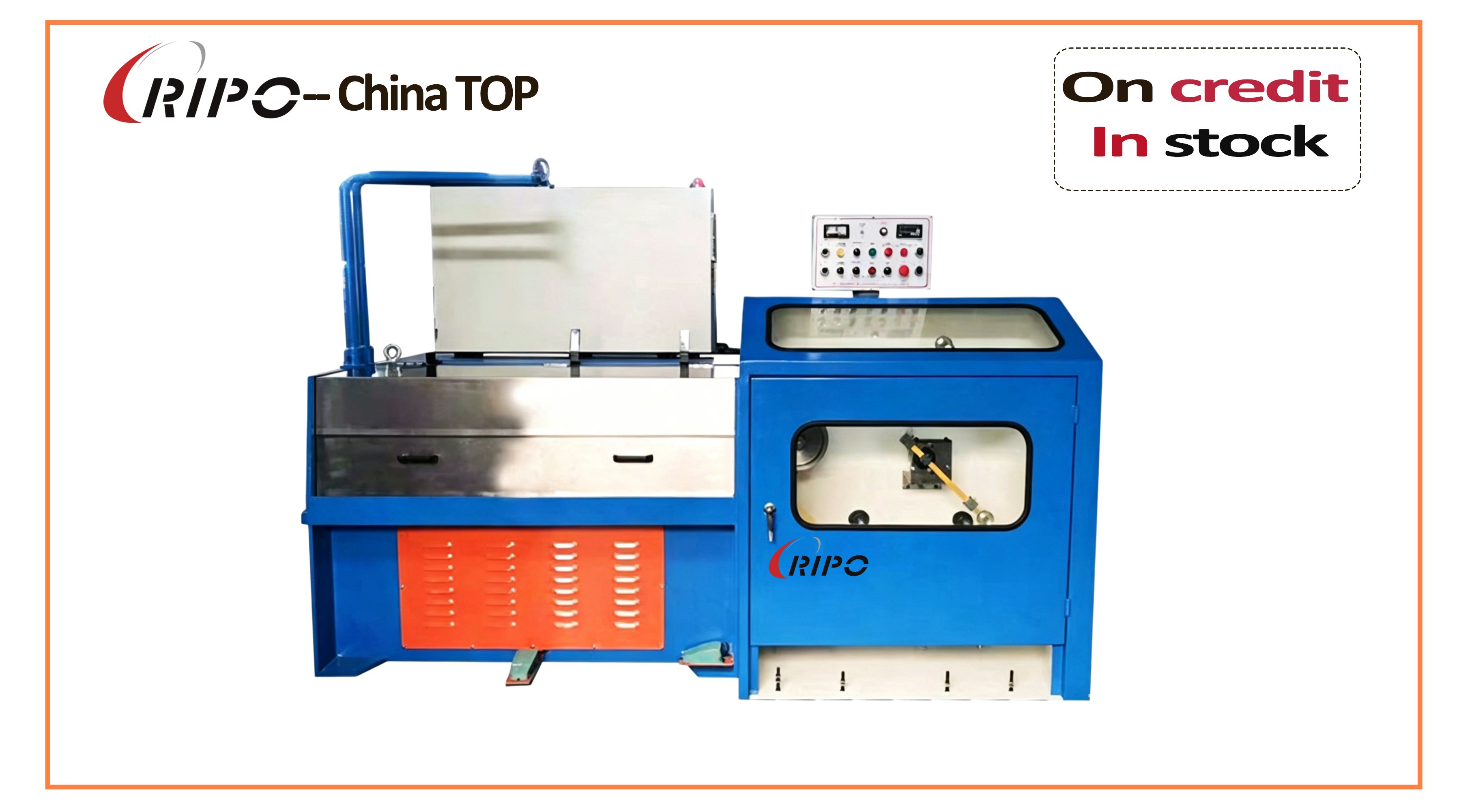 Fine Wire Drawing Machine With Double Head