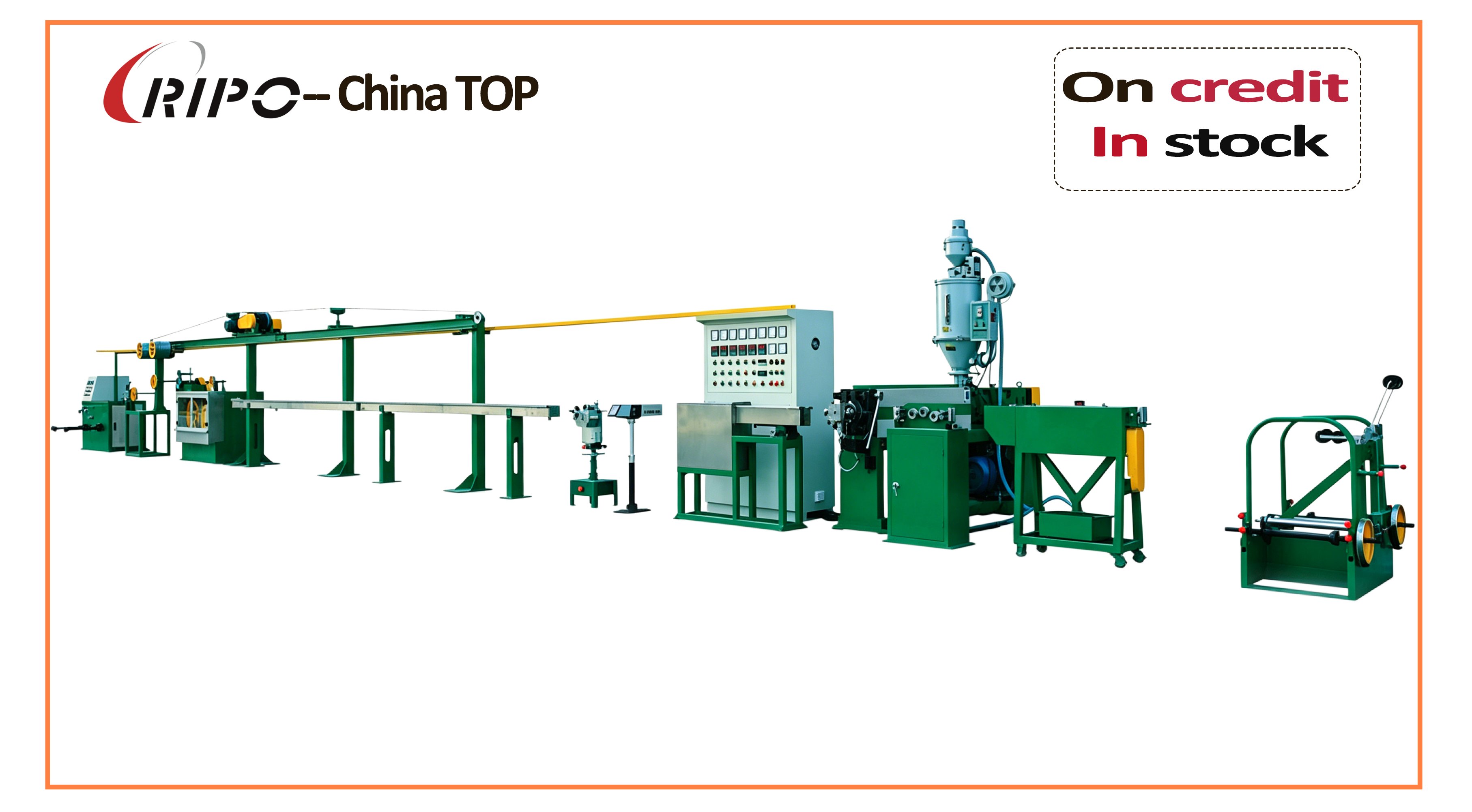 Completed Extrusion Line For PVC AndPE Outside Sheath Of Cable